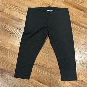 Old Navy Classic Heather gray cropped leggings